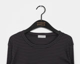 Getty Stripe Frill Layered Long Sleeve T-Shirt