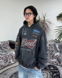 Bird Dyeing Box Hoodie