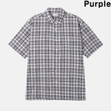 Monterey check half shirt