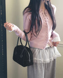 Poan Bean Button Knit Cardigan