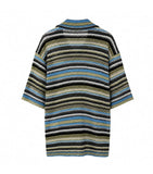 Koani Mix Crochet Short Sleeve Cardigan