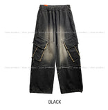 Two-Way Dekki Diagonal Pocket Denim Pants