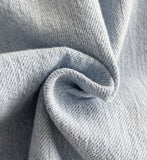 Antho summer cotton wide banding denim pants
