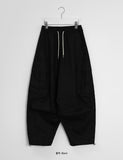[Unisex] Tedens Curved Banding Cargo Wide Pants
