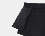 Erel High-Waisted Button Shorts