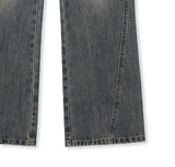 Nudie Washing Flare Denim Pants