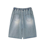 Arpa Damaged Bermuda Denim Pants