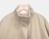 Ohen Color Matching Collar Field Jacket