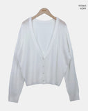 Zelle Deep V-Neck Cardigan