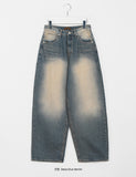 Nikuro Vintage Washing Denim Pants