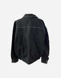 Wash Lining Leather Jumper