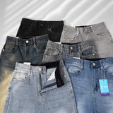 Omyo Hidden Banding Span Semi Bootcut Denim Pants Regular