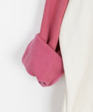 [BAONHAUS] Tenme raglan color matching brushed sweatshirt