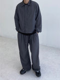 Nylon Thin Over Button Jacket