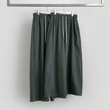 Side Cut Long Balloon Wide Banding Pants