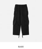 Top Washed Big Pocket Cargo Sweatpants