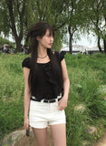 Curin Shirring Shorts