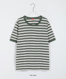 Welty Stripe Over Short Sleeve Tee