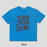 Hound Star Lettering Over Short Sleeve T-shirt