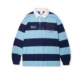 Applique Collar Rugby T-shirt