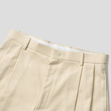 Olsen balloon pintuck Bermuda pants