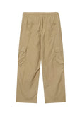 Miel Pintuck Nylon Cargo Pants