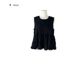 Kinu Frill Sleeveless Layered Blouse