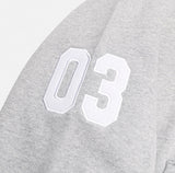 DEET Horse Numbering Two-Way Hood Zip-Up