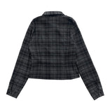 (Brushed) TARTAN CHECK SLIM SH