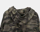 Jack Camo Two-Way String Hood Bomber Jacket