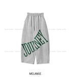 Journey Lettering Brushed Balloon Sweatpants