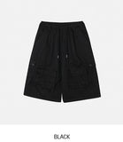 Onz Stitch Multi-Pocket Bermuda Pants
