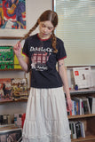 Lucky Day CROP Ringer Tee