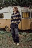 Wide Stripe Rugby Knit