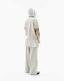 Double-Waisted Jersey Pants