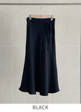 Clove Shirring Skirt