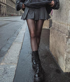 Tia pigment pleats skirt