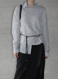 Raton Alpaca Mohair Knit Sweatshirt