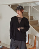 Sponge Grunge Damaged Knit