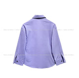 Linder Basic Three Quarter Crop Shirt