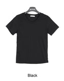 Ella Ribbed Basic Short Sleeves