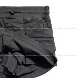 Odd cargo banding skirt pants