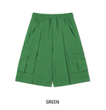 Pintuck Cargo Bermuda Training Pant