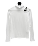 Drop Stud Slit Polar Tee