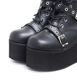 Devil Buckle Ultra Light Platform Boot Walker