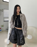 League Sporty Glossy Shorts