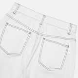 QWERTY Twisted Wide Cotton Pants