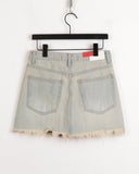 Rattan Vintage Washed Surgical Mini Skirt
