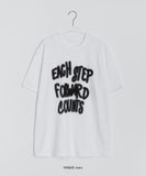 [unisex] Horn Printing Over Short Sleeve Tee