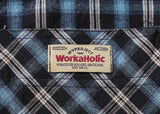 Bay Overfit Check Hood Shirt